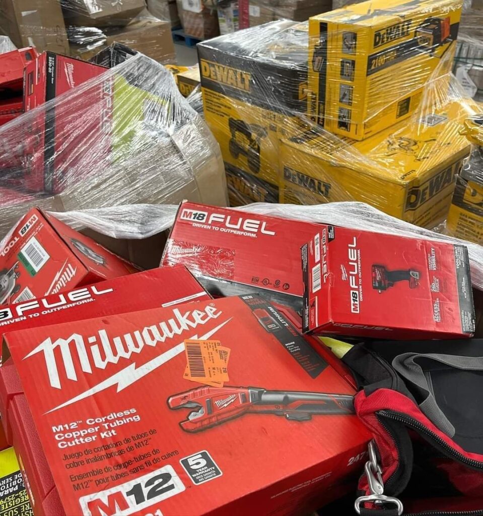Buy tools liquidation pallets