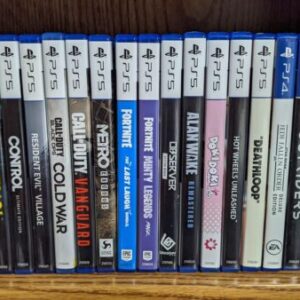 PS5 PS4 and PS3 Game Disc Pallet