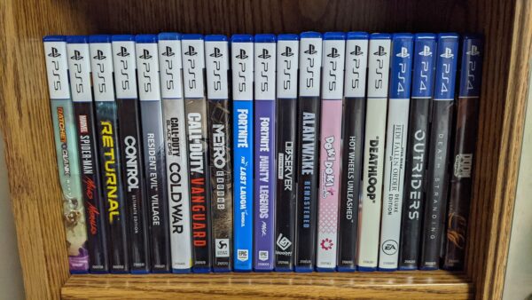 PS5 PS4 and PS3 Game Disc Pallet