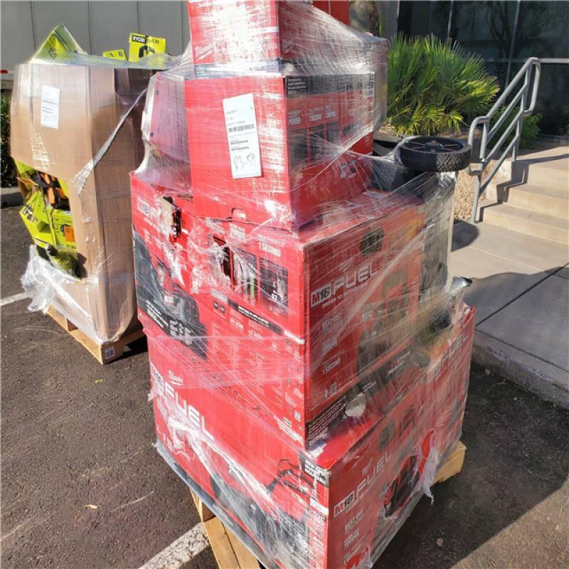 Milwaukee tool pallet