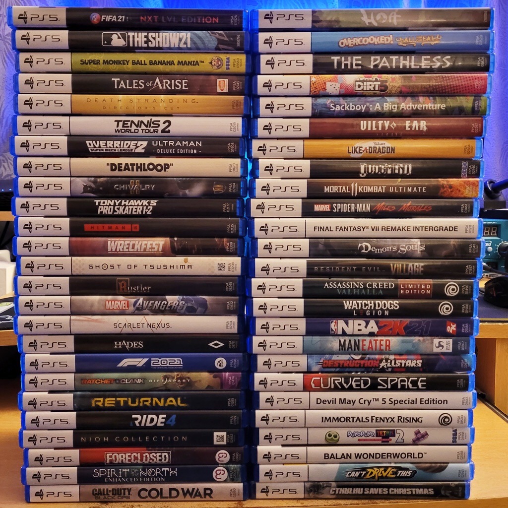 PS5, PS4, and PS3 Game Disc Pallet - Image 4